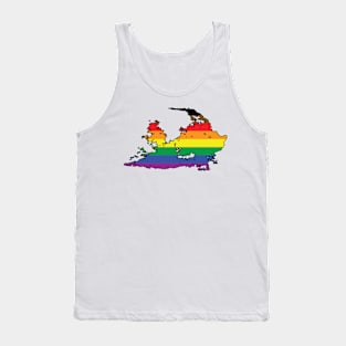 Pride Koria Map - Philly Pride Tank Top